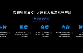标杆产品力斩获两大尺寸位段销冠，荣耀智慧屏X1是如何制胜今年618大战的