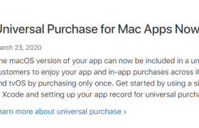 拒绝二次付费，苹果正式推出Mac/iOS跨平台通用购买功能