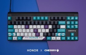 荣耀联名樱桃推出机械键盘：布满 AI、GPU TURBO 等元素