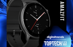 Amazfit GTS 2e亮相 CES 2021，获评最佳智能手表