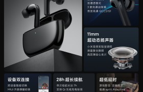 小米旗舰降噪耳机仅售799元：音质出色超强降噪