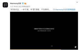 万物皆可鸿蒙，这次鸿蒙系统将应用到手表上了