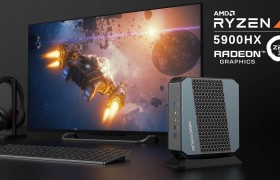 Minicforum发布EliteMini HX90：AMD R9 5900HX，支持四路视频输出